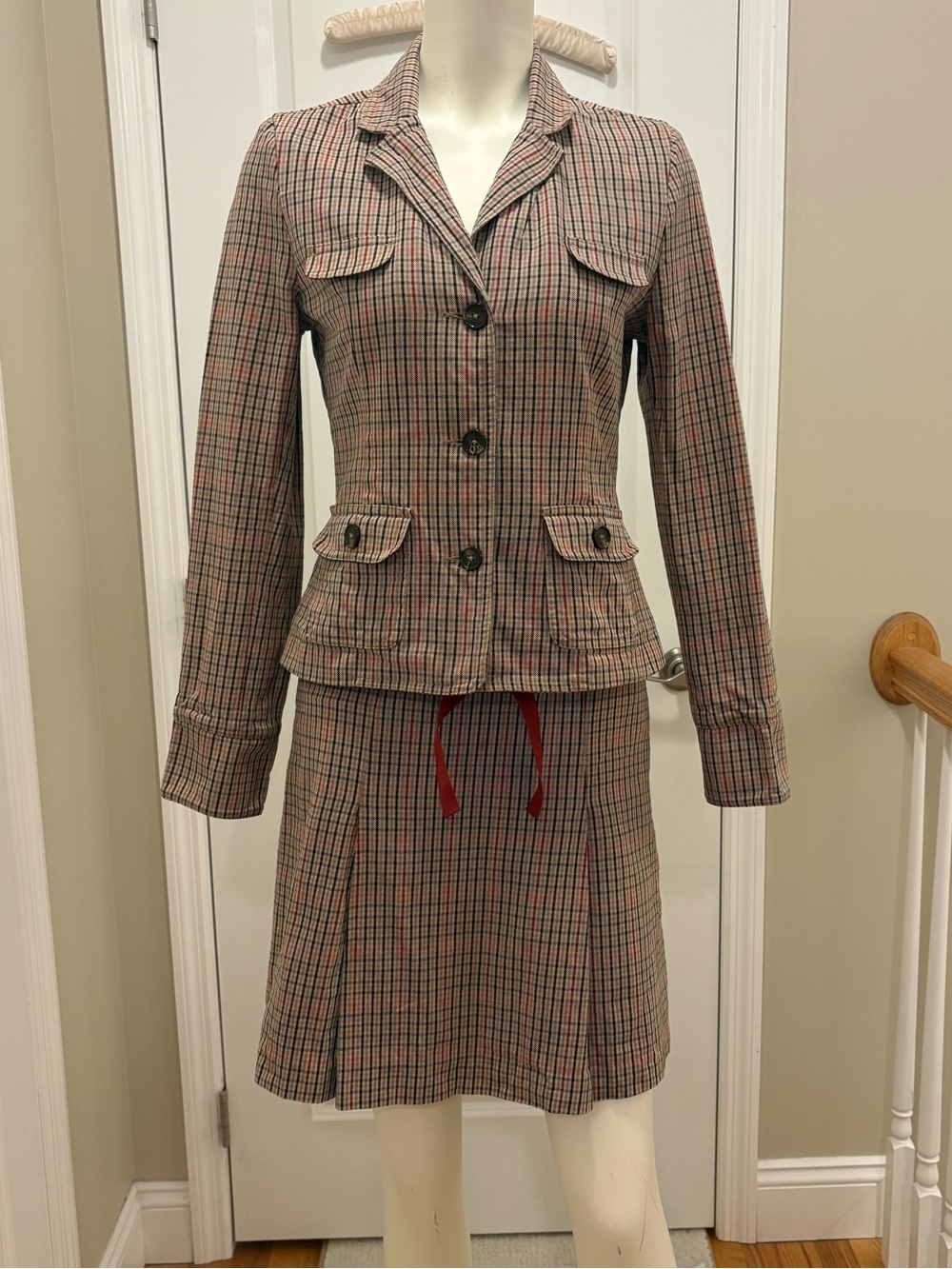 Vintage Y2K 2004 Old Navy 100% Cotton Suit - EUC